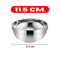 ราคา ถ้วยชามสแตนเลส304 สไตล์เกาหลี มี 5ขนาด 11 5 14 16 18 20cm ถ้วยสแตนเลส ชามสแตนเลส ชุดชามใส่อาหาร (8974106577)