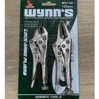 ราคา Wynns คีมล็อคจิ๋ว 2ตัว ชุด 125มม คีมล็อคมินิ คีมล็อค คีมล็อคเล็ก รุ่น W0130 (17193799395)