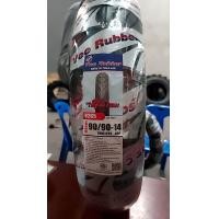 ราคา ยางนอกมอเตอร์ไซค์ ยาง Honda Click ขอบ 14 แบบไม่ใช้ยางใน ขนาด 80 90 14 90 90 14 ยี่ห้อ VeeRubber รุ่น Vrm 265 ปี2022 ผลิตในประเทศไทย ราคาต่อ 1เส้น ยางใหม่ (16699429196)