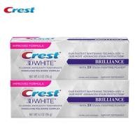 ราคา แพ็คคู่ ยาสีฟัน CREST 3D WHITE BRILLIANCE TOOTHPASTE 4 1 Oz 90gx2กล่อง (348254445)