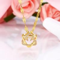 ราคา OYJR สร้อยคอสแตนเลสแท้ แฟชั่นเกาหลี หกแฉก ผู้หญิง ลัคกี้สตาร์ ชุบทอง 18k เครื่องประดับ (12724371347)