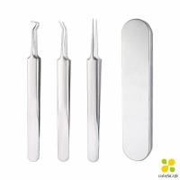 ราคา CLM ที่กดสิว เหล็กกดสิว ที่หนีบสิว ที่ดึงสิวเสียน มี 2 รุ่นให้เลือก ที่กดสิวแบบหมอ ที่คีบสิว ที่กดสิวอุดตัน ที่กดสิวเสี้ยน acne needle (13222996027)