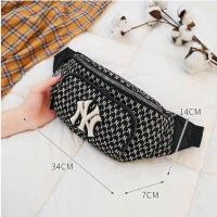 ราคา เกาหลี MLB ปักหน้าอกแบรนด์ NY กระเป๋าสะพายข้าง (975666400)