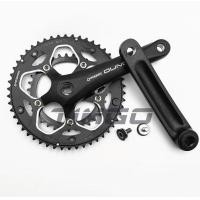 ราคา Prowheel จานหน้าจักรยานเสือหมอบ2X7 8จานหน้าความเร็ว50 34T ทรงสี่เหลี่ยมน้ำหนักเบาจานหน้า170มม ตัวยึดด้านล่าง68X113มม (13552365881)