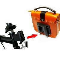 ราคา จักรยานบล็อกสำหรับ Brompton กระเป๋าจักรยานพับได้ Rack ด้านหน้า Carrier บล็อก Mount Brompton อุปกรณ์เสริม (3506884428)