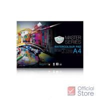 ราคา Master Art สมุดวาดรูป Pad วาดภาพระบายน้ำ A4 มาสเตอร์ซีรี่ย์ จำนวน 1 เล่ม (3808888280)