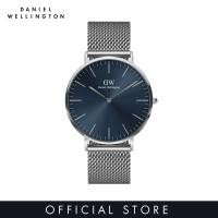 ราคา Daniel Wellington Classic 40mm Sterling Silver Arctic Dial Watch for men Stainless Steel watch strap DW official Mens watch Male watch Blue dial Authentic นาฬิกา นาฬิกาผู้ชาย (17413876599)