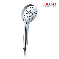 ราคา Karat Faucet ฝักบัวสายอ่อนปรับน้ำ 3 ระดับ ขนาด 10 ซม พร้อมสายสแตนเลส 304 รุ่น KS 10 213 50 (16004983631)