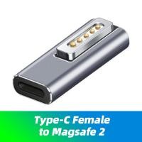 ราคา FONKEN Type C แม่เหล็ก USB PD อะแดปเตอร์สำหรับ Apple Magsafe1 Magsafe 2 MacBook Air pro USB C หญิงอย่างรวดเร็วชาร์จแม่เหล็กเสียบแปลง (15599359195)