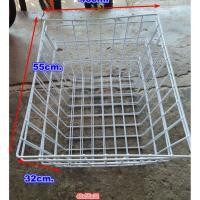 ราคา ตะกร้าหลัง จักรยาน รถสามล้อถีมผู้ใหญ่ สีขาว แข็งแรง (8981131068)