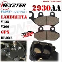 ราคา 2930AA NEXZTER ผ้าเบรคหน้า LAMBRETTA V125V200 GPX Drone Tuscany 150 เบรค ผ้าเบรค ผ้าเบรก เบรก ปั๊มเบรก ปั๊มเบรค โดรน ผ้าเบรคแลม แลม แลมเบตต้า แลมเบียดต้า เบรค (8311740896)