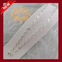 ราคา สร้อยคอเงินลาว เคลือบแก้วอย่างดี ลายโซ่ฝรั่ง (10554516823)