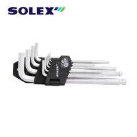ราคา SOLEX ชุดประแจหกเหลี่ยม CRV หัวบอล รุ่น BL9 mm (7748877349)