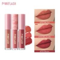 ราคา PINKFLASH OhMyKiss 3pcs Soft Matte VE Moisturising Longlasting Liquid Lipstick Set (7688474070)