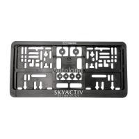 ราคา ของแท้ กรอบป้ายทะเบียนมาสด้า SKYACTIV สีดำ (11774457133)