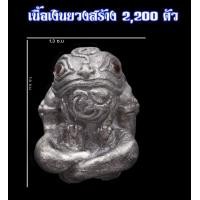 ราคา กบกินเดือน รุ่นแรก เนื้อเงินยวงผิวธรรมชาติ พระอาจารย์อูวิจิ่งต่า หลานแท้ๆผู้สืบทอดครูบาออ สนส พระธาตุดอยจอมแวะ จ เชียงใหม่ สร้างน้อย (15212564992)