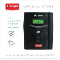 ราคา PI 2000VA 1400W Pure Sine Wave UPS ZIRCON ใช้ได้กับ Power Supply แบบ 80 PLUS ของแท้ ส่งไว ประกัน2ปี ส่งฟรีทั่วไทย Hotline 24 ชั่วโมง (781672543)