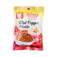 ราคา พริกขี้หนูกระเทียม ขอบทอง 30g Thai Chilli Flakes Garlic Chili Powder Dried Chilies พริกขี้หนู พริกขี้หนูป่น กระเทียม พริกป่น (17456604380)