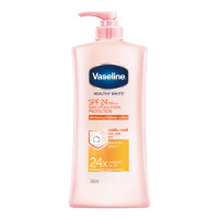 Vaseline Healthy Bright Sun+Pollution Protection Lotion SPF24 PA++ 500ml (วาสลีน เฮลธี ไบรท์ ซัน+โพลูชั่น โพรเทคชั่น โลชั่น SPF24 PA++ 500 มล.)
