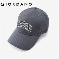 ราคา Giordano หมวกแก็ปผู้ชาย หมวกเบสบอล ผ้าฝ้าย ลุคสตรีท Free Shipping 01202011 (12343313813)