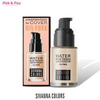 ราคา Sivanna Powderless Liquid Foundation For Cover Oil Free ซีเวียน่า ครีมรองพื้น สูตรควบคุมความมัน ปกปิดเรียบเนียน HF559 pickandpay (352852990)