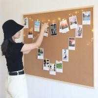 ราคา fours ใส่โค้ด DDAYMAR8 ลดทันที 9 กระดานแฮนเมด กระดานไม้ก๊อก ขนาด 60x90 CM กระดานไม้ก๊อก บอร์ดไม้ก๊อก แผ่น กระดานไม้ติดรูป (10802593263)