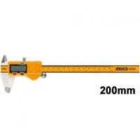 ราคา INGCO เวอร์เนียร์ดิจิตอล 8 นิ้ว 200MM รุ่น HDCD28200 new Digital Vernier Caliper (10930309720)