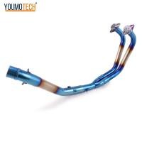 ราคา สำหรับ Yamaha MT 03 R25 R3 MT25 รถจักรยานยนต์ไอเสียระบบท่อกลางท่อท่อไอเสีย Slip On ด้านหน้า Link ท่อ Escape Moto เคลื่อนย้ายได้เชื่อมต่อท่อ YZF R25 YZF R3 MT03 สแตนเลส (9481805083)