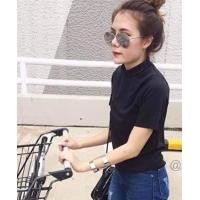 ราคา เสื้อยืดคอเต่า ผ้าเรย่อน ทรงสวยใส่สบาย อก32 38 มี 3 สี ขาว ดำ เทา (14477453825)