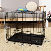 ราคา Pawblic กรงสุนัข กรงแมว กรงสัตว์เลี้ยงพับได้ กรงกระต่าย กรงหมาพับได้ กรงสุนัขพับได้ 3 SIZE Pet Cage11 (11556051294)