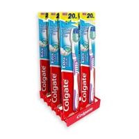 ราคา Colgate Toothbrush Extra Clean x 6 คอลเกต แปรงสีฟัน รุ่นเอ็กซ์ตร้าคลีน ขนแปรงนุ่ม แพ็ค 6 ด้าม (15670443341)