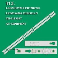 ราคา หลอดแบ็คไลท์TV TCL รุ่นLED32D2920 LED32D2940 LED32S6500 32HS521AN TH 32F305T AN 32DH800NS 5LED6 V 2เส้น สินค้าใหม่หลังอลูมีเนียม (16352764202)