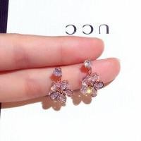 ราคา Yuki S ต่างหูทองคำแท้14K สำหรับผู้หญิงต่างหู Earring ลายดอกไม้สไตล์เกาหลีประดับเพชรรัสเซียเกรด AAA ต่างหูเม็ดเดี่ยวลูกไม้แบบโปร่งของขวัญแต่งงาน (7487398204)