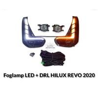 ราคา ไฟตัดหมอก ไฟเดไลท์ revo 2020 2021 2022 สปอร์ตไลท์ DRL TOYOTA HILUX REVO 2020 ไฟตัดหมอก led พร้อมไฟเดไลท์ hilux revo (10773887522)