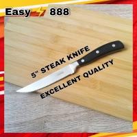 ราคา มีดหั่นสเต๊ก Steak Knife มีดบนโต็ะอาหาร มีดสเต็กรุ่นพรีเมี่ยม มีดสเต๊กตราแรด ของแท้ Rnino brand 5972 (15082706688)