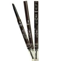 ราคา IN2IT Perfect Brow Eyebrow Liner PEB01 dark brown อินทูอิท เพอร์เฟ็ค บราว อายโบรว์ ไลน์เนอร์ (349638877)