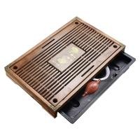 ราคา ถาดชา ไม้คุณภาพดี ถาดน้ำชา ถาดรองชา มีลิ้นชักเก็บนำ้และท่อระบายนำ้ ถาดชงชาจีน ถาดรองน้ำชา ที่คว่ำแก้ว ชุดชงชา (2011006449)