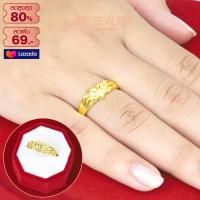 ราคา แหวน แหวนไม่ลอก แหวนหุ้มทอง แหวนทอง 2สลึง แหวนรูปหัวใจ แหวนทองปลอม เครื่องประดับ ทองเหมือนแท้ แหวนทอง (769898432)