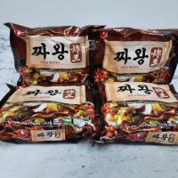 ราคา ขายยกแพ็ค นงชิม จาวัง 4 ซอง ZHAWANG 짜장면 บะหมี่ดำเกาหลี จาจังเมียน จาจังมยอน มาม่าเกาหลี 짜왕 (14318060135)