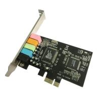 ราคา PCI E PCI Express 6 Channel 5 1 CMI8738 Audio Sound Card PC windows7 8 10 (418067684)