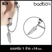 ราคา ต่างหูแบบหนีบ ต่างหูผู้ชาย ต่างหู ต่างหูห่วง รหัส P จำนวน 1 ข้าง (9893765709)