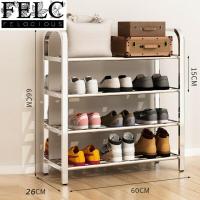 ราคา FELC ชั้นวางรองเท้า ที่วางรองเท้า ชั้นเก็บรองเท้า ชั้นรองเท้า อเนกประสงค์ ชั้นวางสแตนเลส 345ชั้น ชั้งวางของกันสนิม ชั้นวางของอเนกประสงค์ ชั้นวางรองเท้าสแตนเลส ชั้นสแตนเลส (14352512562)