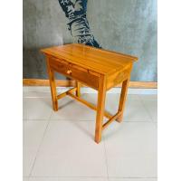 ราคา โต๊ะเขียนหนังสือมีลิ้นชัก ขนาด 80 50 75 CM โต๊ะ โต๊ะไม้ โต๊ะไม้สัก โต๊ะนักเรียน โต๊ะทำงาน โต๊ะทำงานไม้ โต๊ะเขียนหนังสือ โต๊ะเรียนหนังสือ (5088088549)