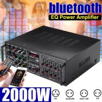 ราคา ขายร้อนบลูทูธ 2 0 ช่อง 5000W โฮมเธียเตอร์ HiFi เครื่องขยายเสียง 326BT 12 V 220 V AV Amp ลำโพงรีโมทคอนโทรลสำหรับรถบ้าน (14294669747)