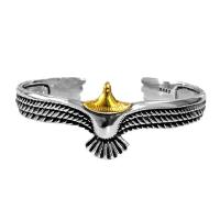 ราคา 925 Silver Eagle สร้อยข้อมือกำไลข้อมือสำหรับผู้ชายผู้หญิง Domineering Noble Elegant Pagan เครื่องประดับ Eagle Cuff Wrisband Gift (16137576166)