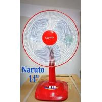 ราคา พัดลมตั้งโต๊ะ 14 นิ้ว ยี่ห้อ นารูโตะ NARUTO (9794825326)