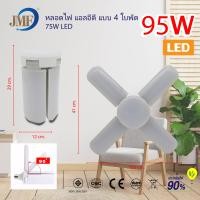 ราคา พร้อมส่ง JMF หลอดไฟ LED หลอดไฟทรงใบพัด พับเก็บได้ ปรับมุมโคมไฟได้ ประหยัดพลังงานไฟ ไฟตลาดนัด (9509958907)