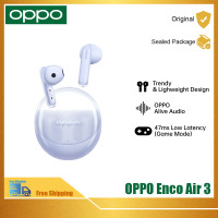 ราคา OPPO Enco Air หูฟัง5 3หูฟังบลูทูธไร้สาย3 TWS หูฟังไร้สายตัดเสียงรบกวน AI AAC SBC สำหรับ OPPO Reno 9 Pro (18110543220)