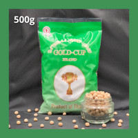 ราคา ถั่วลันเตาขาว 500 กรัม dried yellow pea white peas white matar 500g (17445582746)