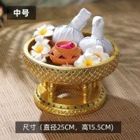 ราคา พานไม้สีทอง ขันโตกทอง ขันโตก พาน พานไม้ พานลงทอง ขันโตกเดินเส้นติดกระจก พานใส่ของถวายพระ พานปิดทอง พานปิดทองติดกระจก (15819504433)